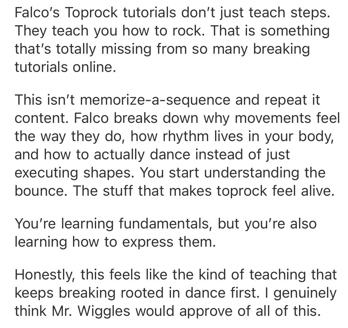 The FALCO Method: Toprock Foundations – The 5 Core Steps & Variations