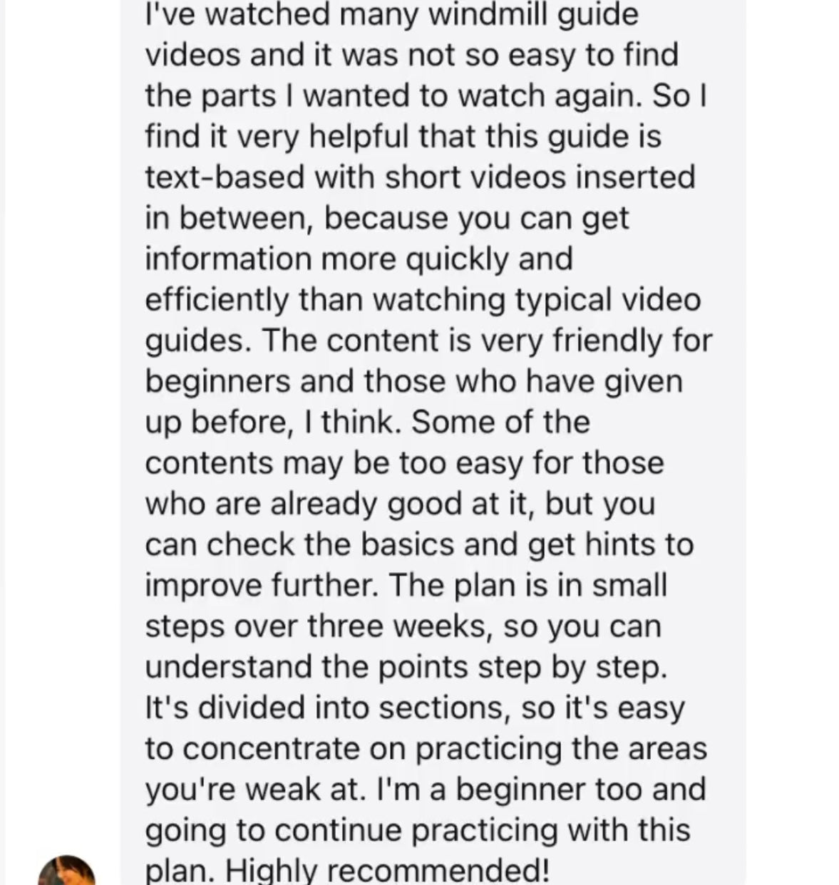 Master windmill in 3 MONTHS program