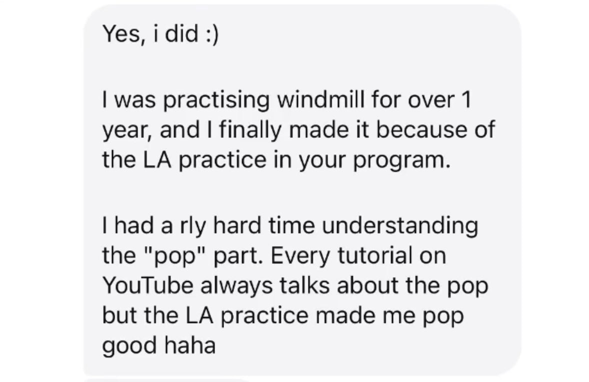 Master windmill in 3 MONTHS program